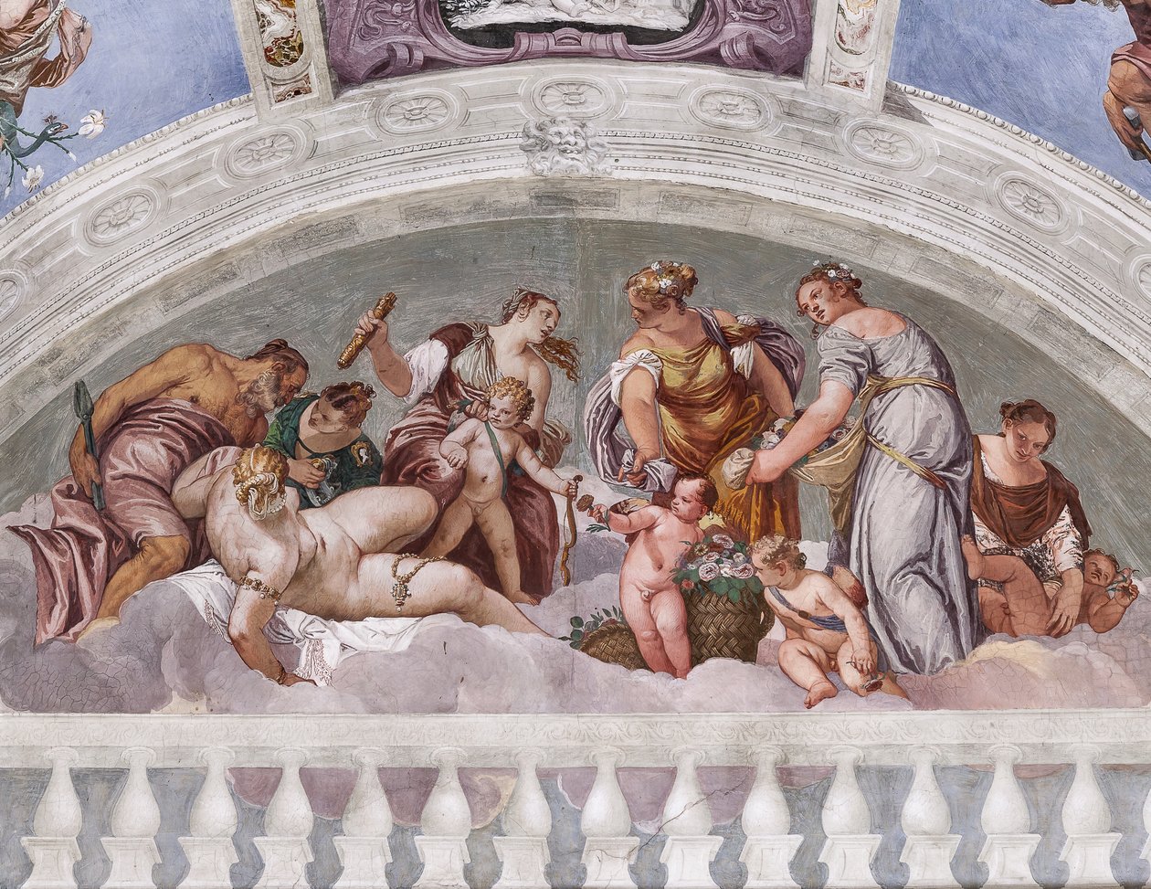 Allegorien des Winters und des Frühlings (Vulkan und Venus) von Veronese