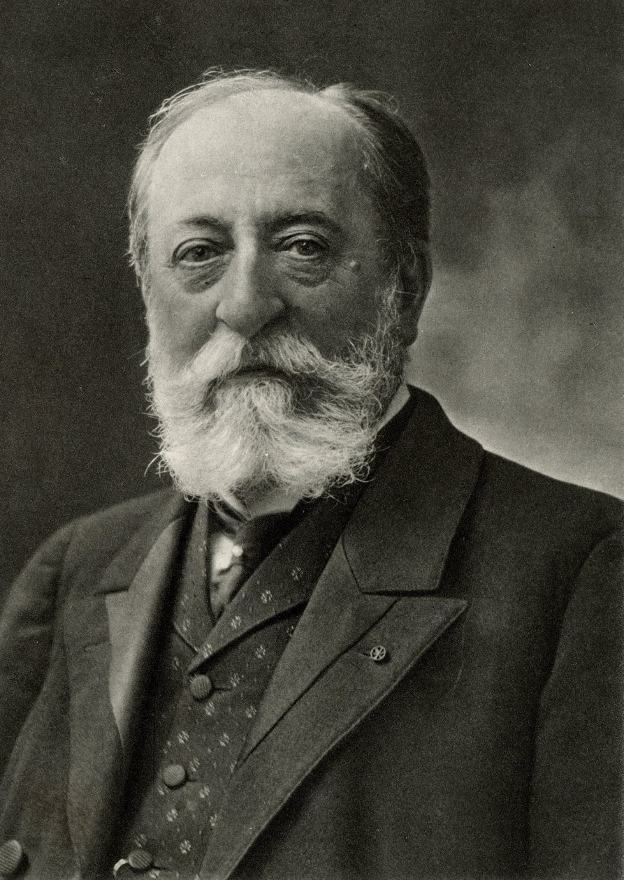 Camille Saint-Saëns (1835-1921) französischer Komponist und Organist von (1820 1910) Nadar