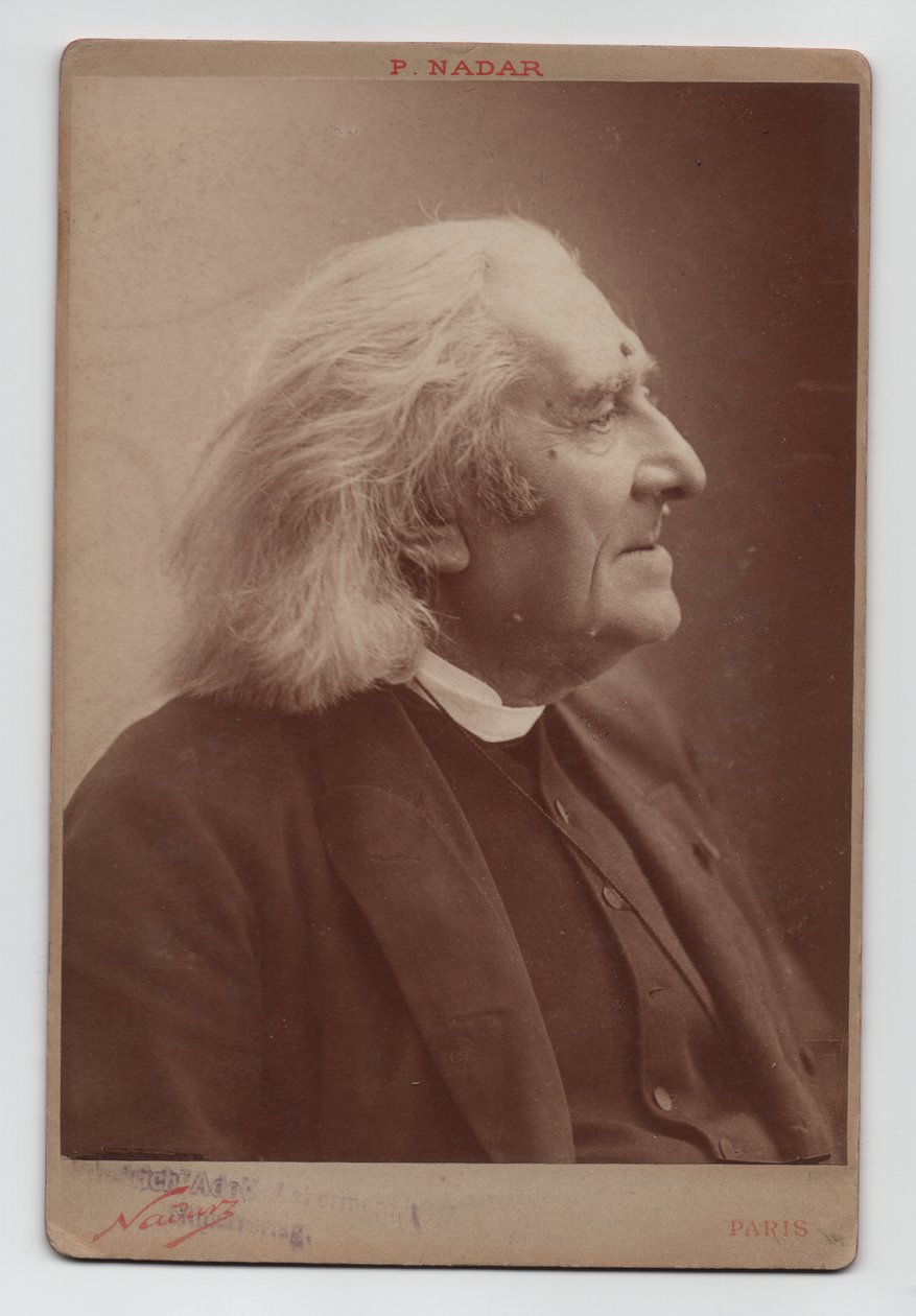 Franz Liszt (1811-1886) (1886, Fotografie) von (1820 1910) Nadar