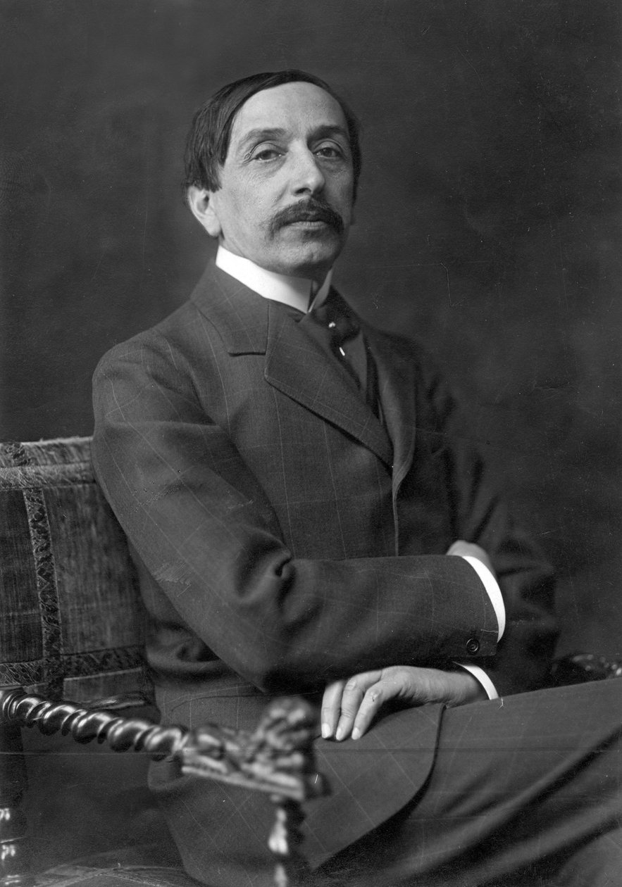 Französischer Politiker und Schriftsteller Maurice Barres (1912-1913), Bild von Nadar von (1820 1910) Nadar