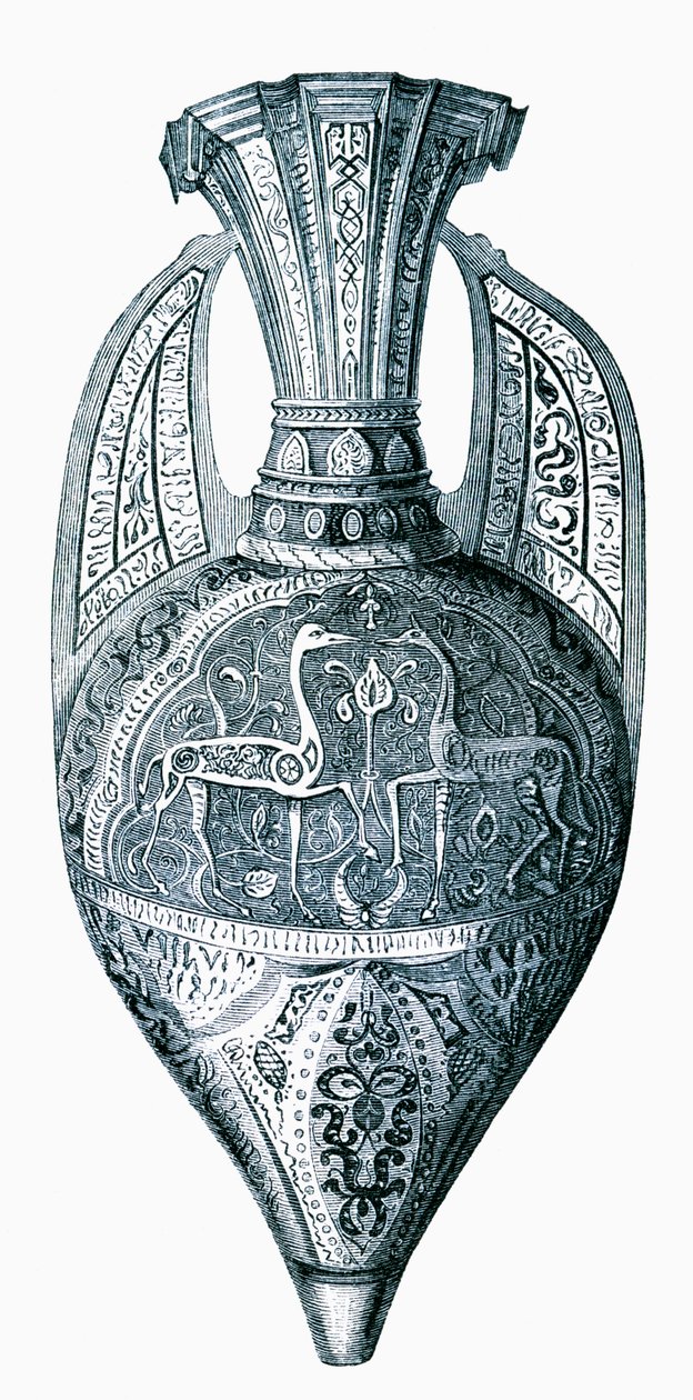 Lustervase des 14. Jahrhunderts aus der Alhambra, Granada von (after) French School