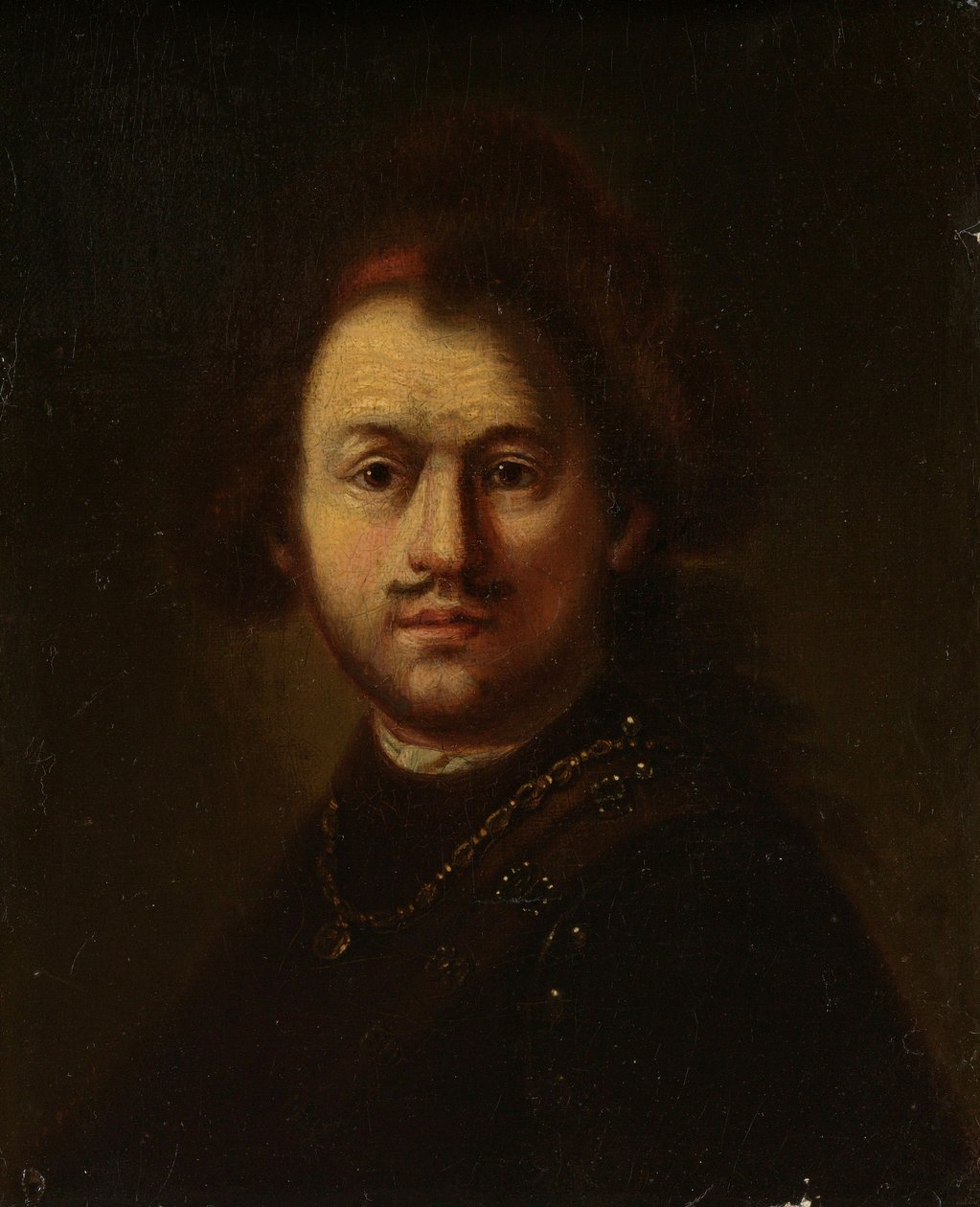 Porträt von Rembrandt von (follower of) Rembrandt Harmensz. van Rijn