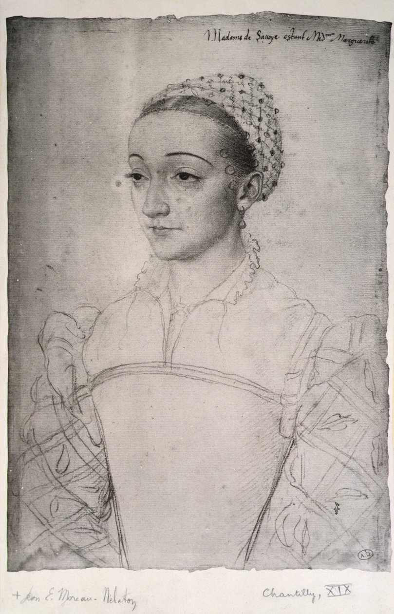 Marguerite de France (1523-74) von (studio of) Clouet