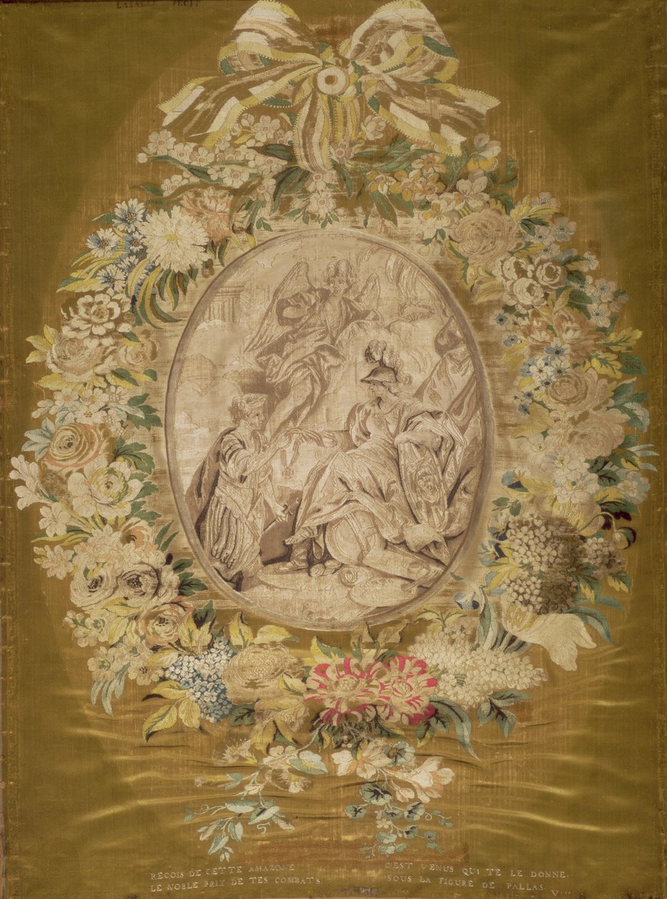 Stofflänge für einen Paravent, von Philippe de Lasalle (1723-1804), für die Pernon-Fabrik, Lyon, 1770-1 von Unknown