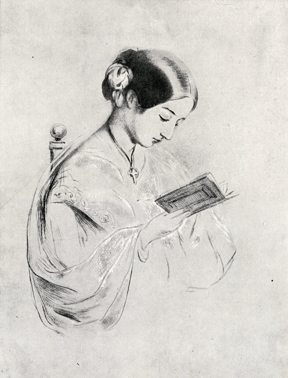 Miss Florence Nightingale von Unknown
