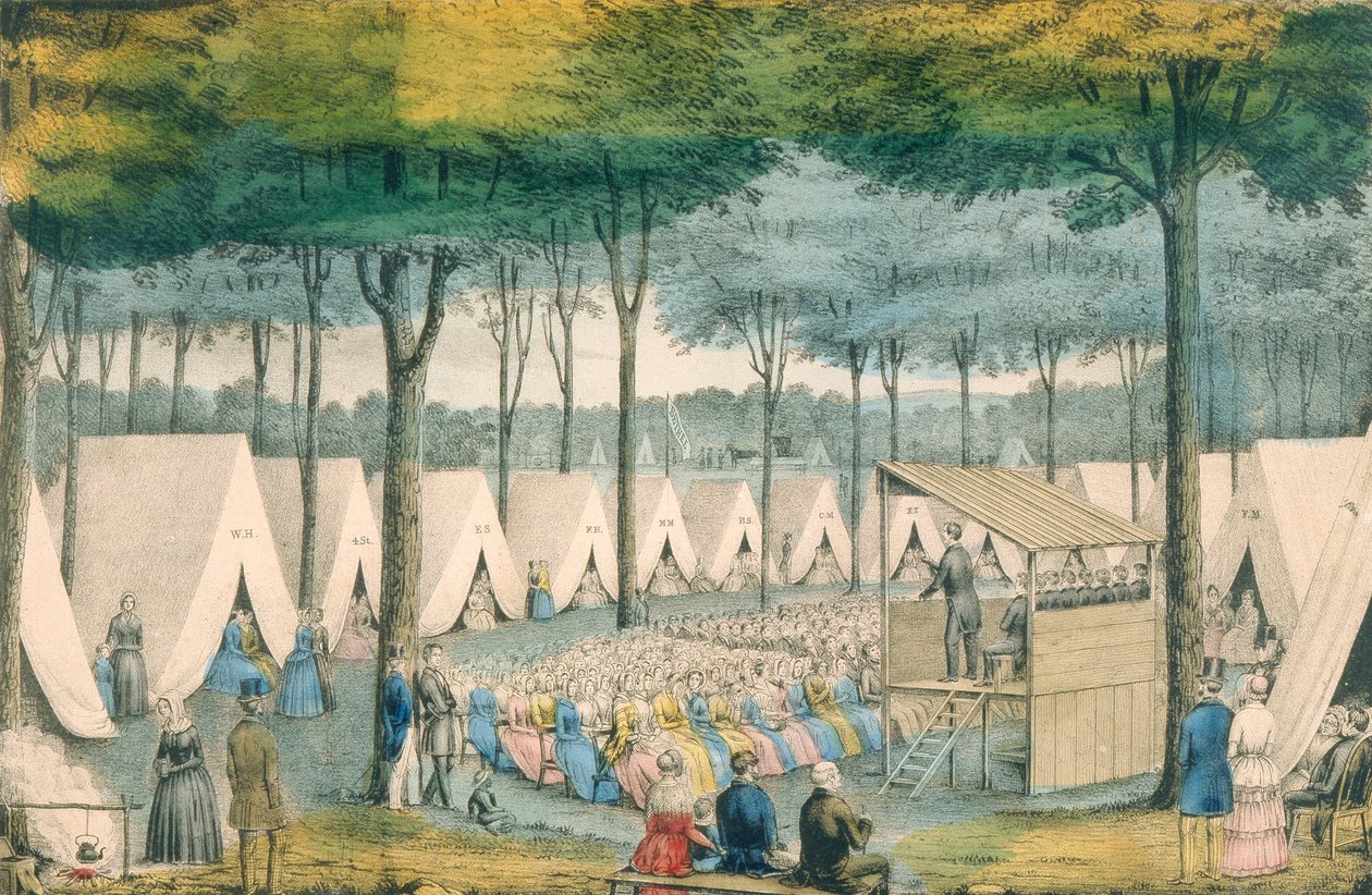 Ein religiöses Lager von American School