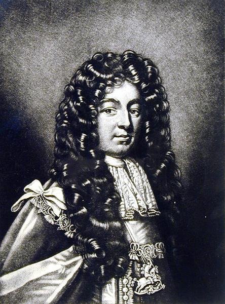 Charles Seymour (1662-1748) Herzog von Somerset, Illustration aus Portraits of Characters Illustrious in British History, graviert von Robert Dunkarton (Mezzotinto) von English School