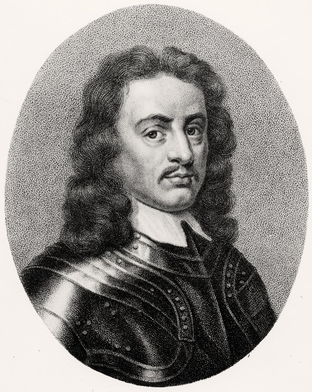 Porträt von Oliver Cromwell (1599-1658) von English School