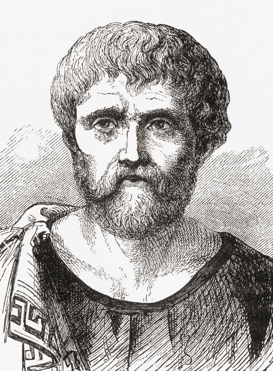 Seneca der Jüngere, aus Ward und Locks Illustrierte Geschichte der Welt von English School