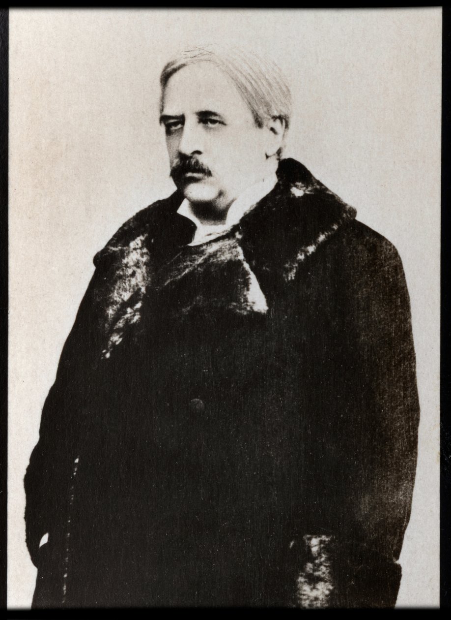 Porträt von Nils Adolf Erik Nordenskjöld (1832-1901), arktischer Entdecker finnisch-schwedischer Herkunft von French Photographer