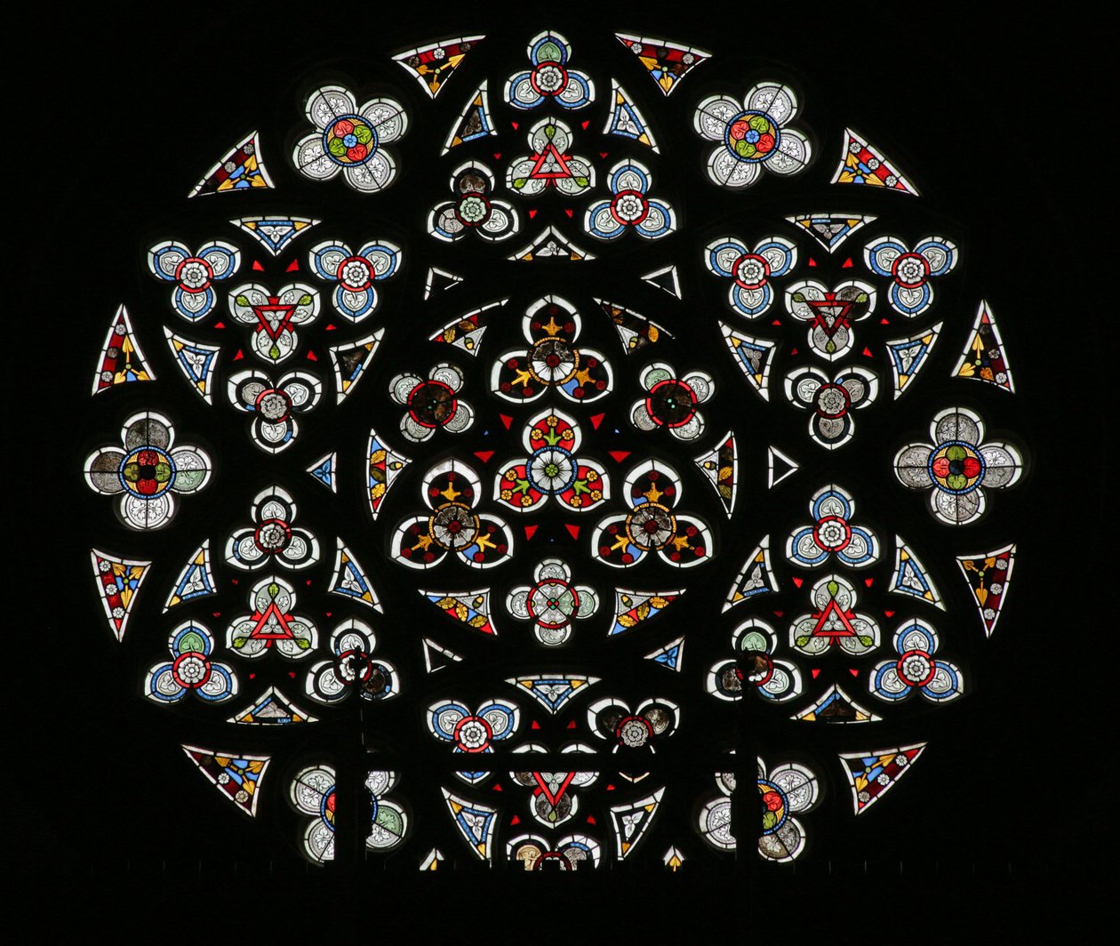 Fenster aus der Kirche des Heiligen Johannes des Täufers, 1340-50 von French School