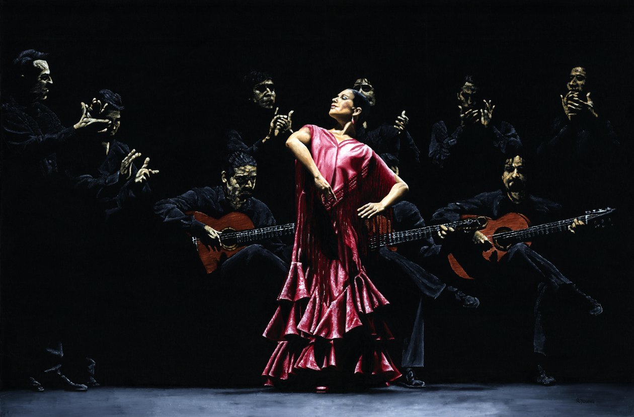 Bailarina Orgullosa del Flamenco von Richard Young