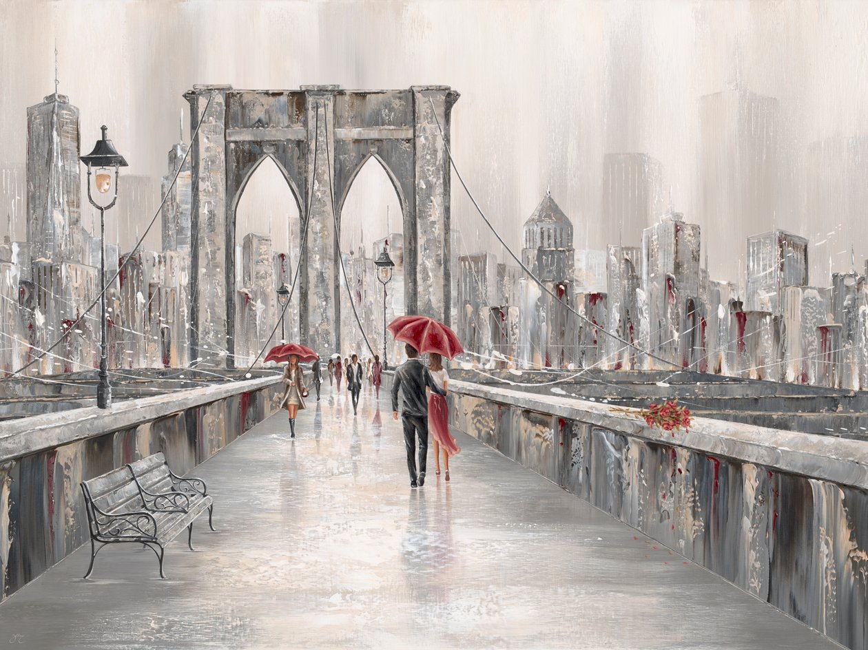 Rosen, Brooklyn Bridge von Isabella Karolewicz