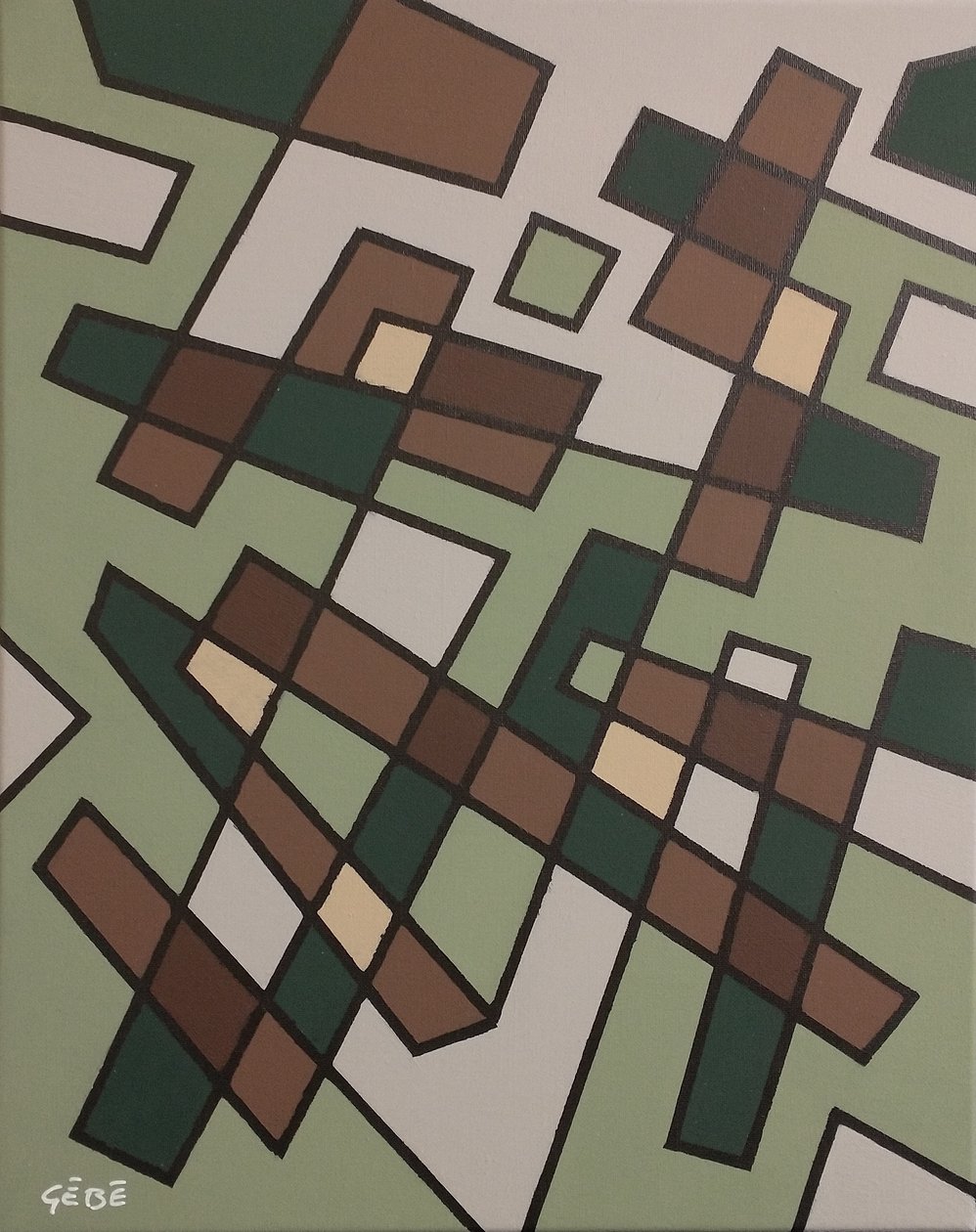 Variable Geometrie (Werk Nr. 4 von 5) von Guy Boulianne