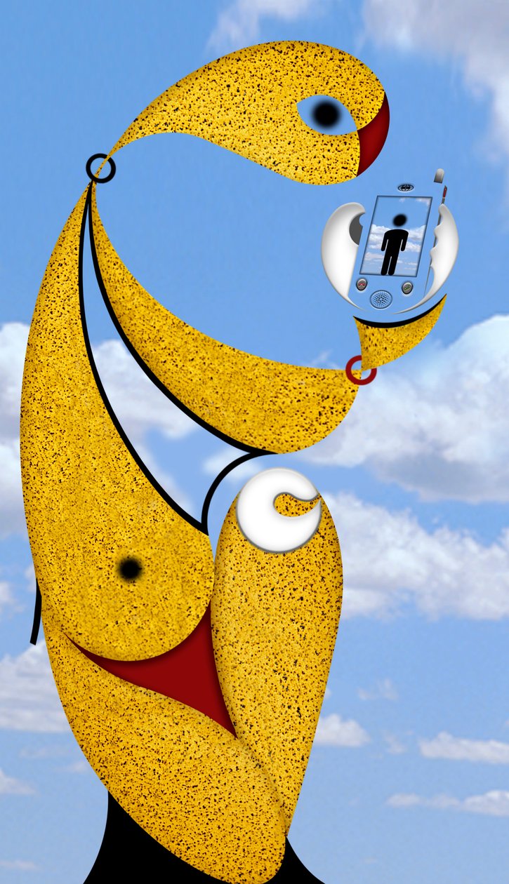 Call (aus der Serie: Skyphone) von Alexander Eibach