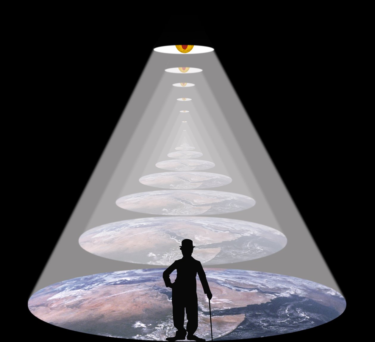 Take the long way home (I) (Supertramp) - (aus der Serie Lichtungswechsel) von Alexander Eibach