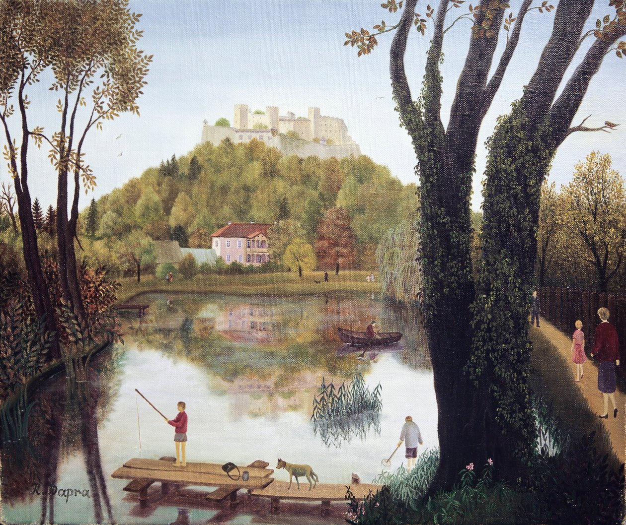 Festung von Leopodskron aus gesehen von Regine Dapra