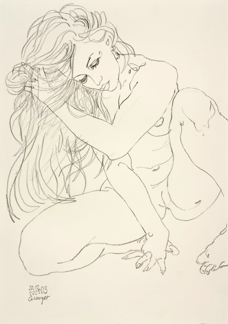 Schönes Mädchen von Gunter Langer