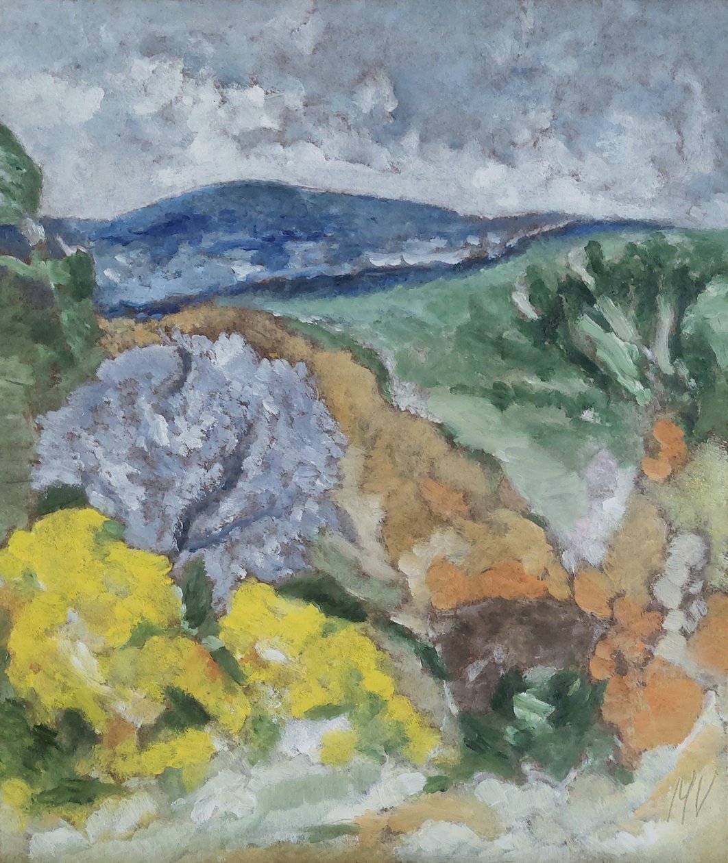 Mediterrane Landschaft von M. Vet