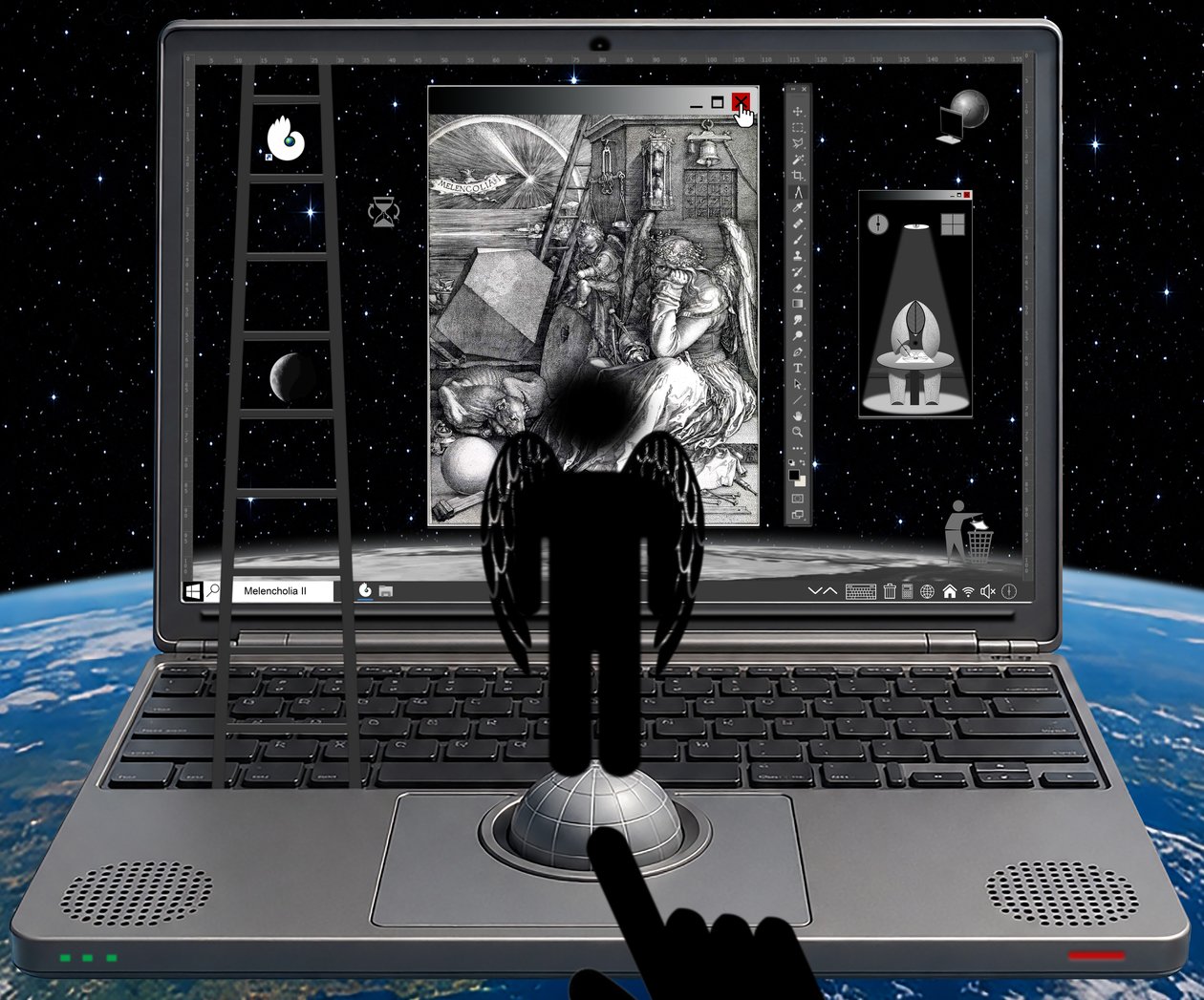 Melancholia II (aus der Serie Windows) von Alexander Eibach