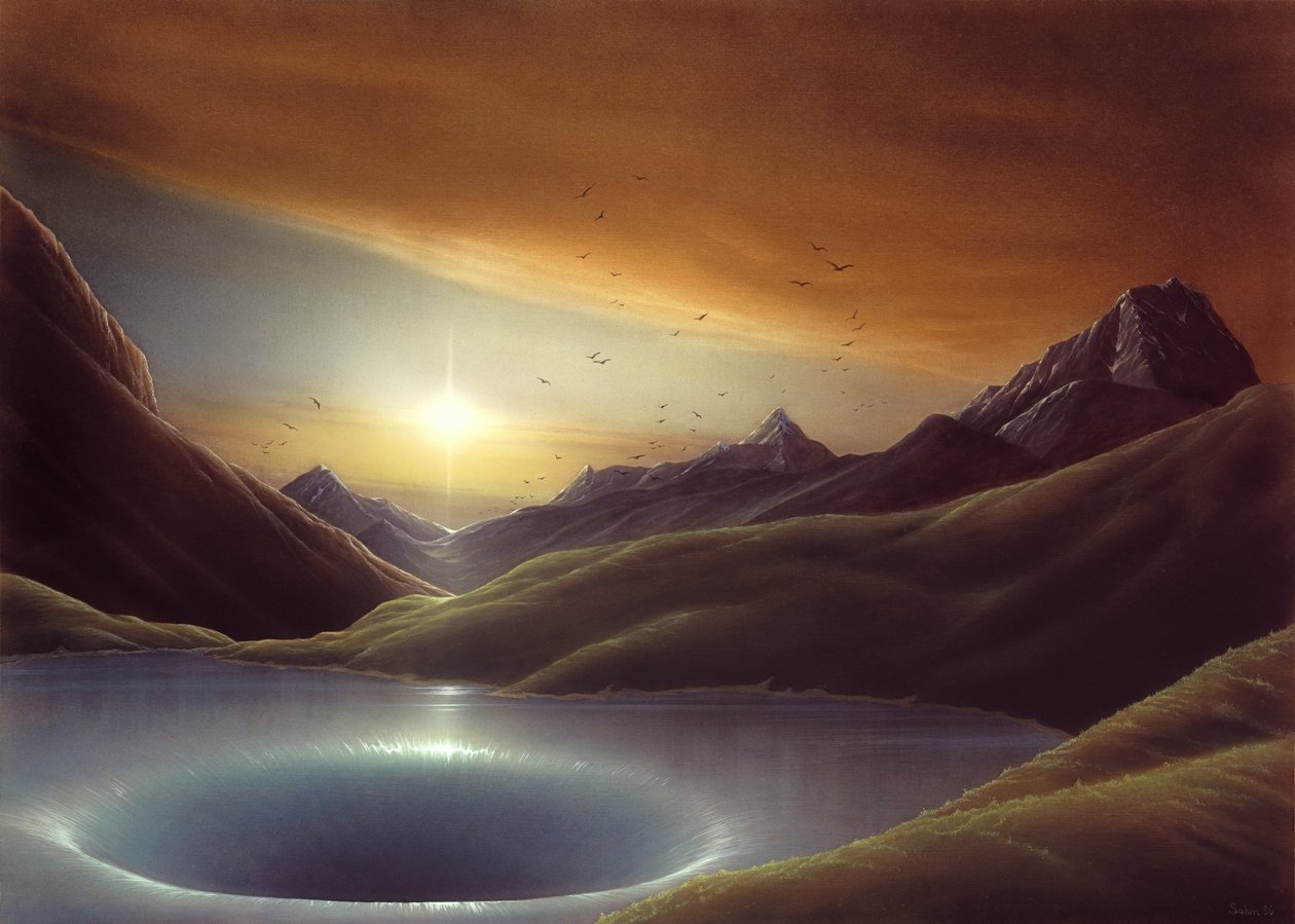 Abendstille von Hans-Werner Sahm