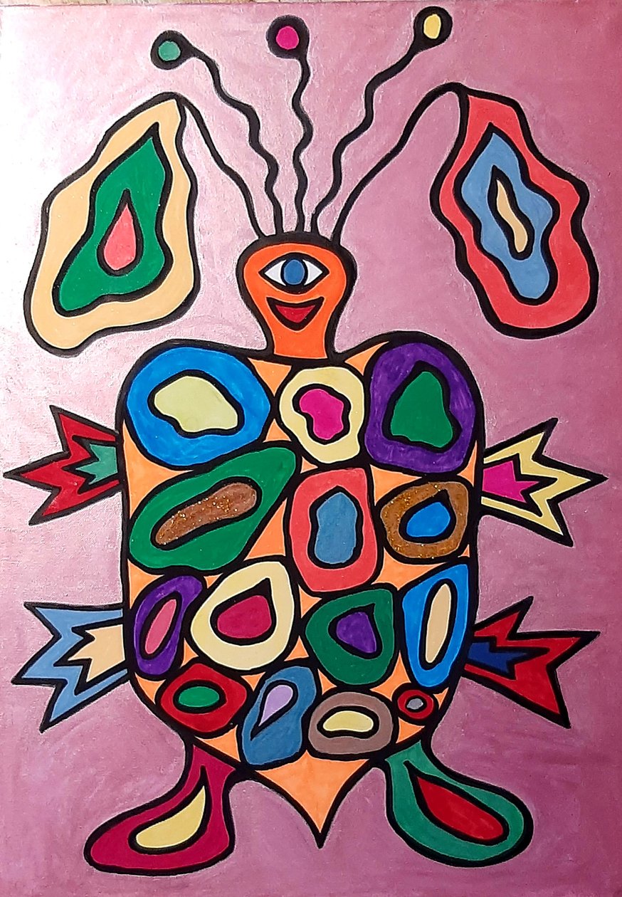 Sam die Schildkröte von Steffi_Seiler_Art