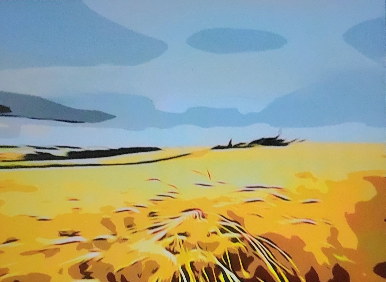 Digitale Landschaft 09 von M. Vet
