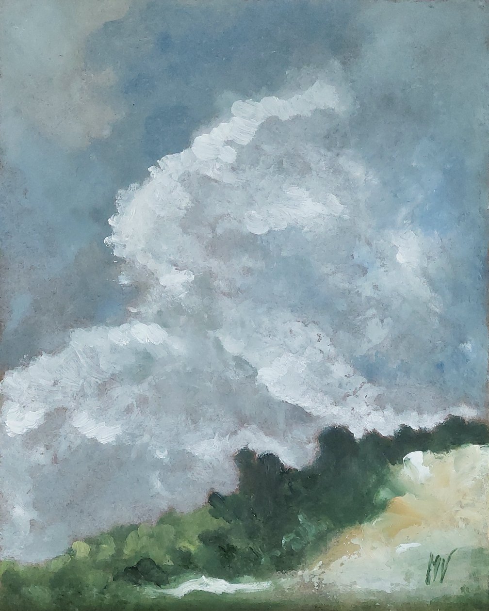 Wolken darüber von M. Vet