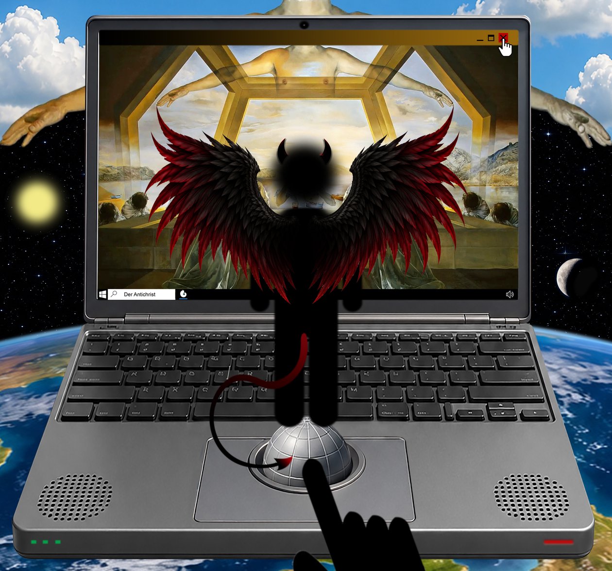 Der Antichrist (I) (aus der Serie WINDOWS) von Alexander Eibach