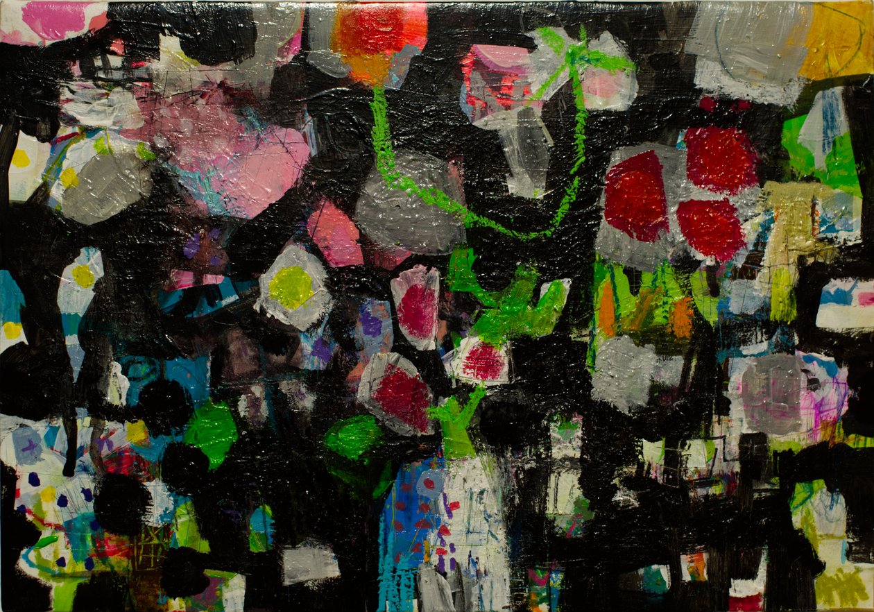 Black Abstraction 4 von OBOSHI