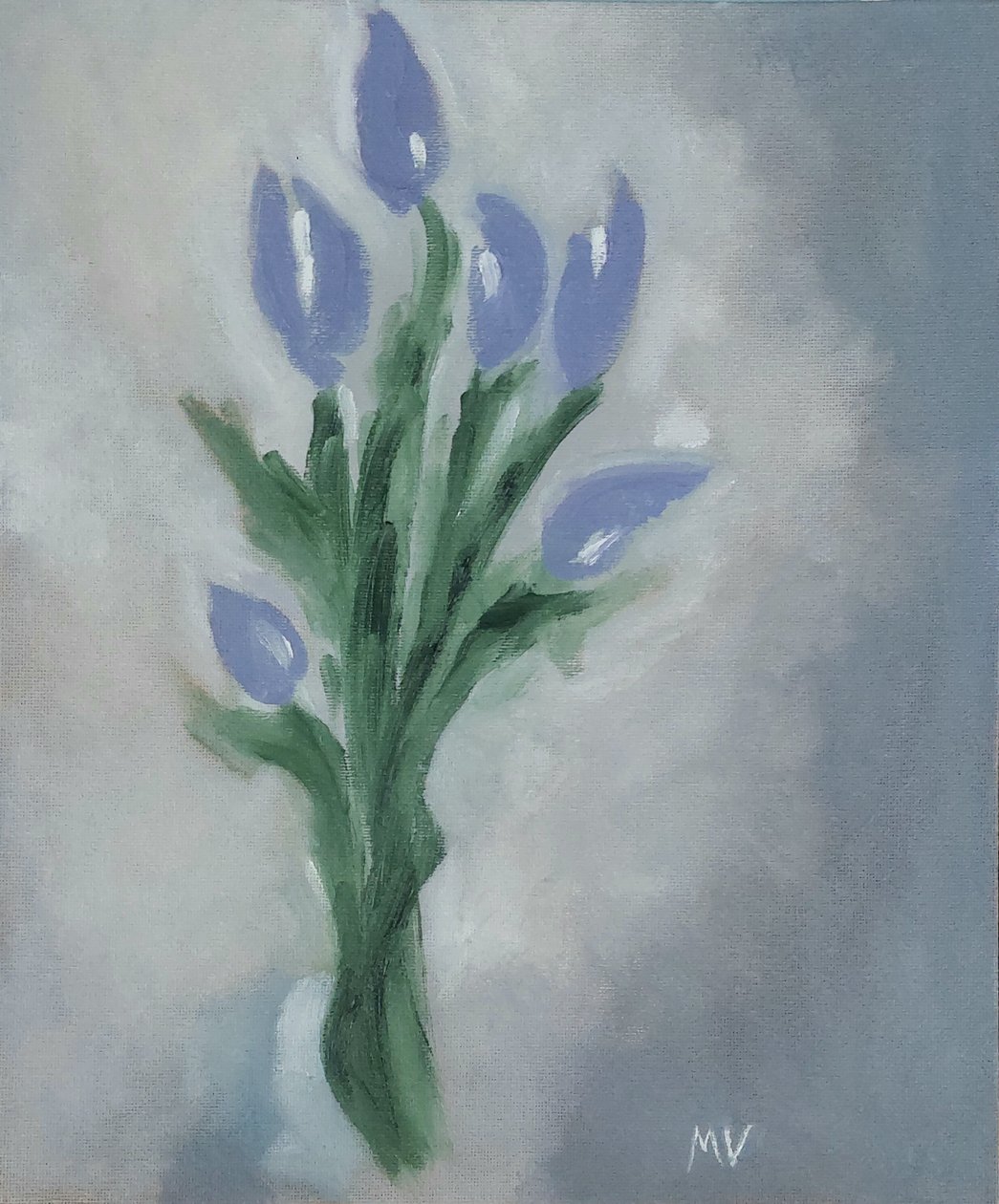 Lilafarbene Tulpen von M. Vet