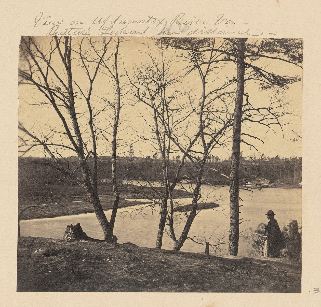Blick auf den Appomattox River, Virginia. Butler