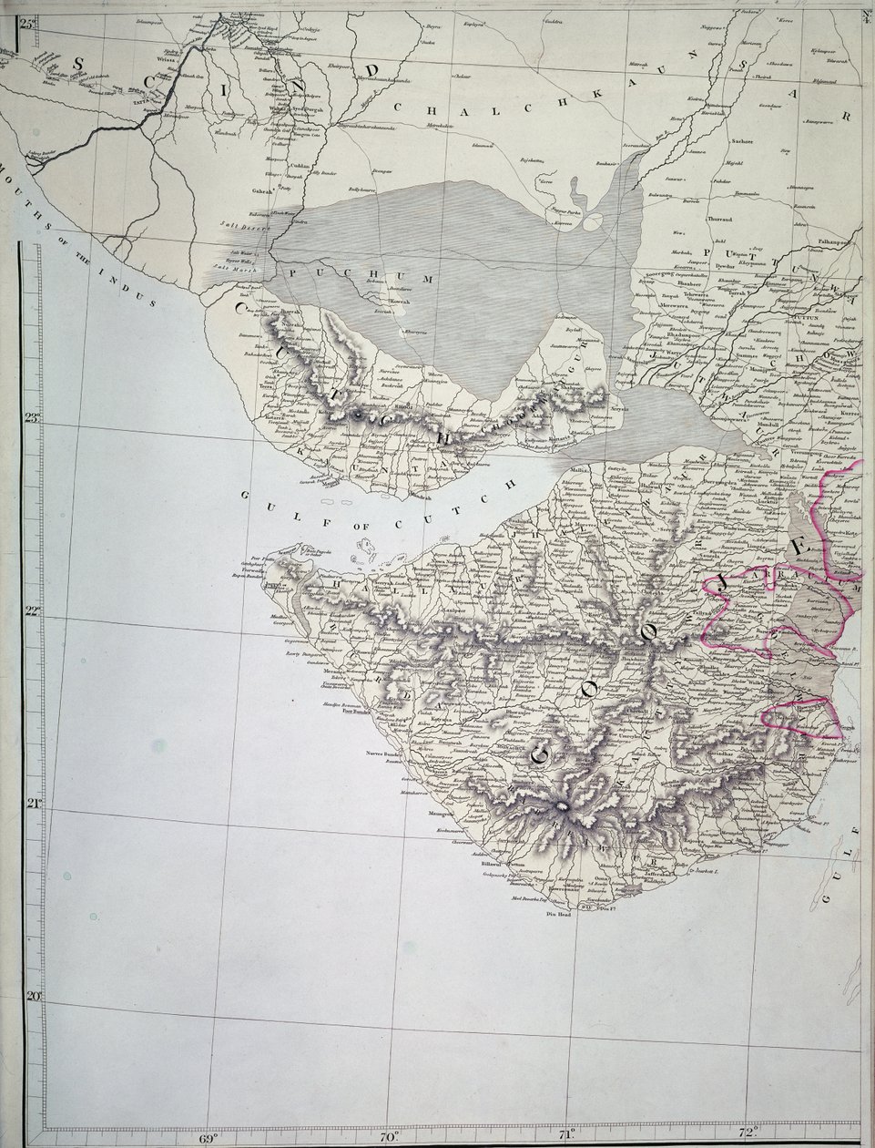 Karte von Westindien, 1816 von Aaron Arrowsmith
