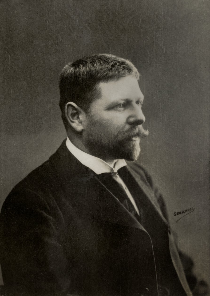 Porträt des Anwalts Fernand Gustave Gaston Labori von Aaron Gerschel