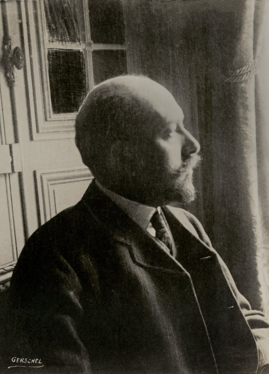 Porträt des Schriftstellers Alfred Capus von Aaron Gerschel