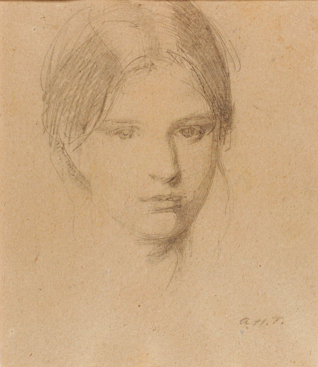 Porträt der Tochter des Künstlers, Mary von Abbott Handerson Thayer