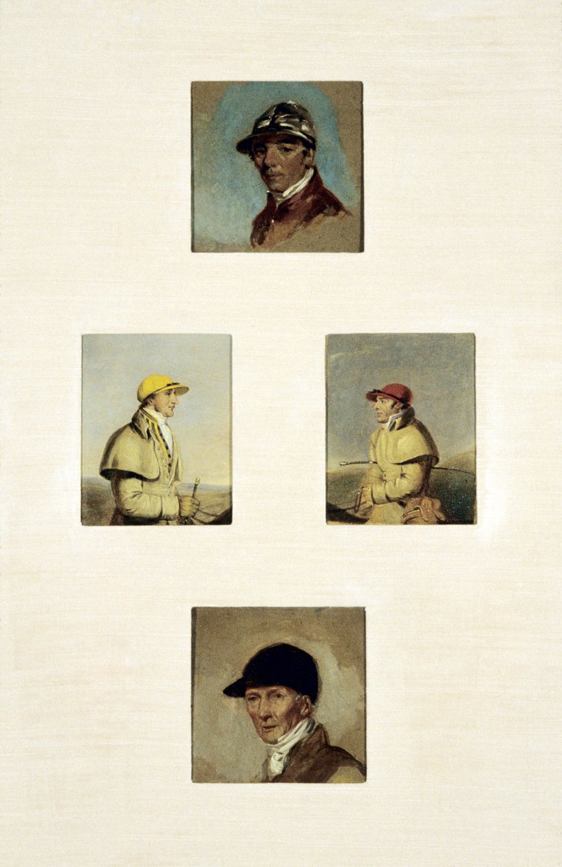 Studien von Jockeys von Abraham Cooper