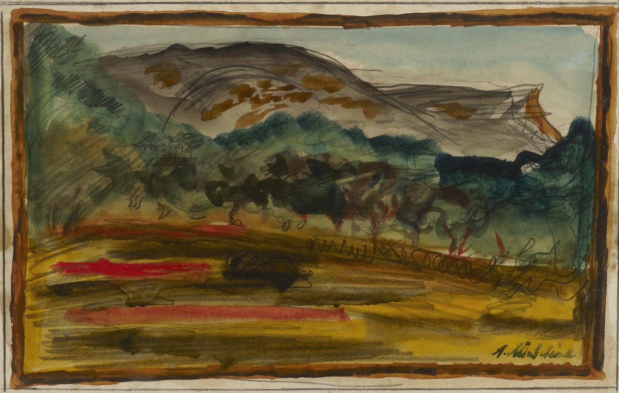 Landschaft von Abraham Mintchine