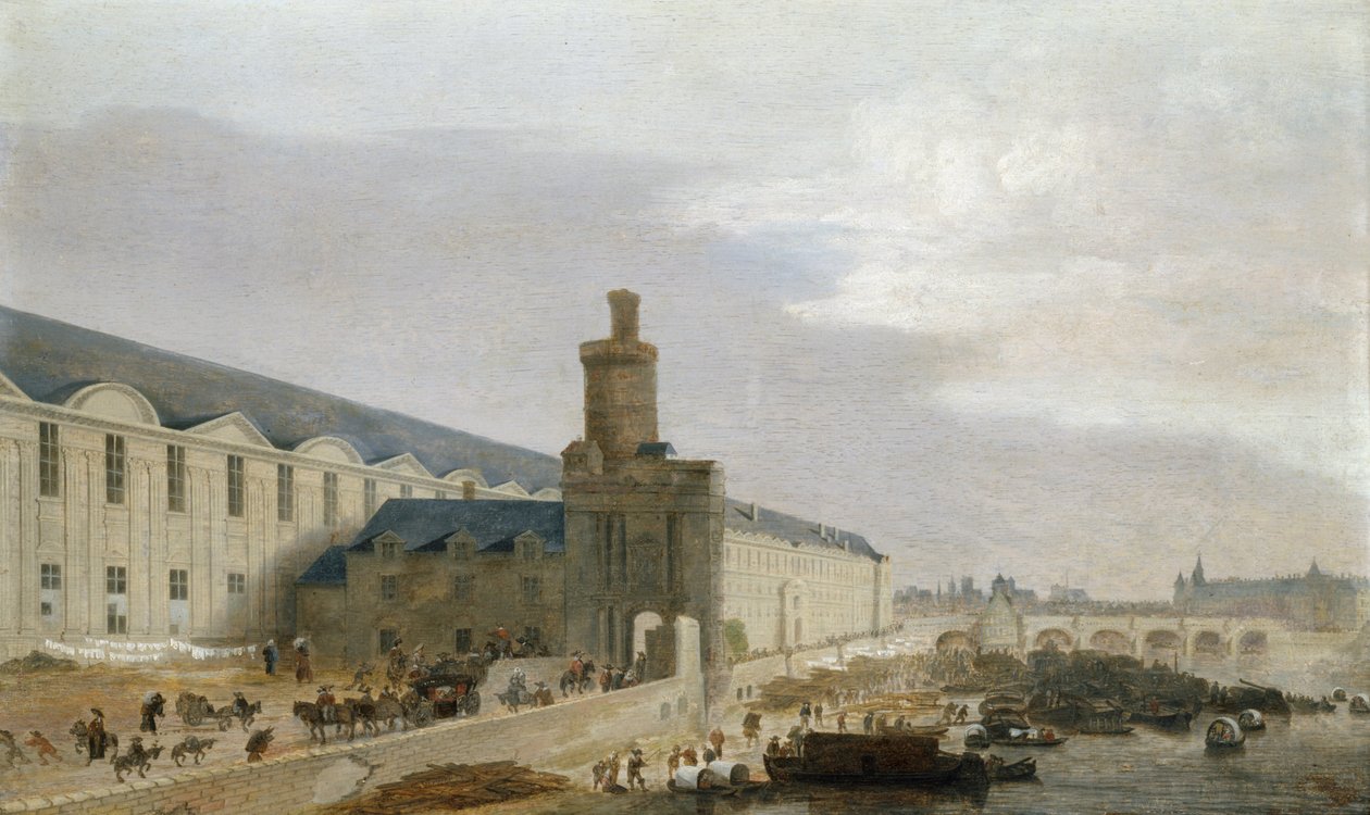 Die Große Galerie im Louvre, ca. 1640 von Abraham de Verwer