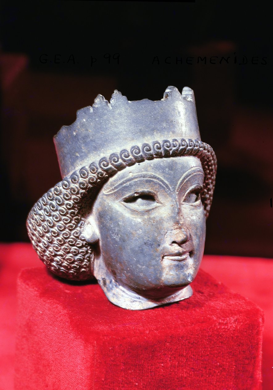 Kopf eines Prinzen, aus Persepolis, 5.-4. Jahrhundert v. Chr. von Achaemenid