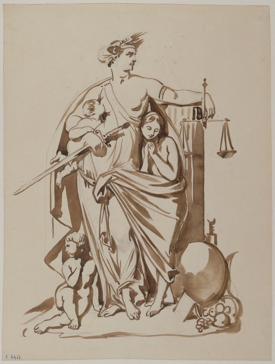 Republik von 1848 von Achille Devéria