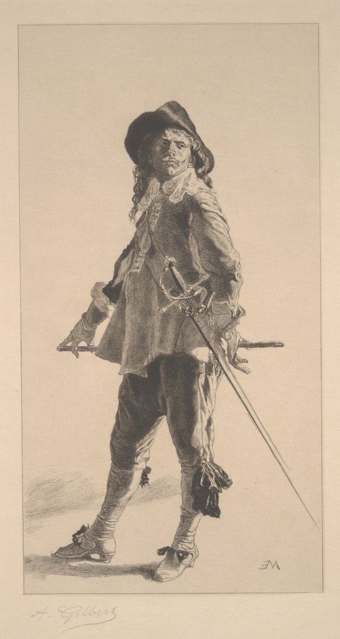 Der Duellant von Achille Isidore Gilbert