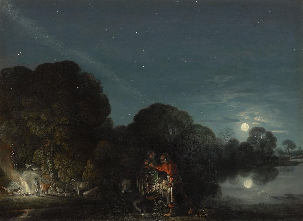 Die Flucht nach Ägypten von Adam Elsheimer