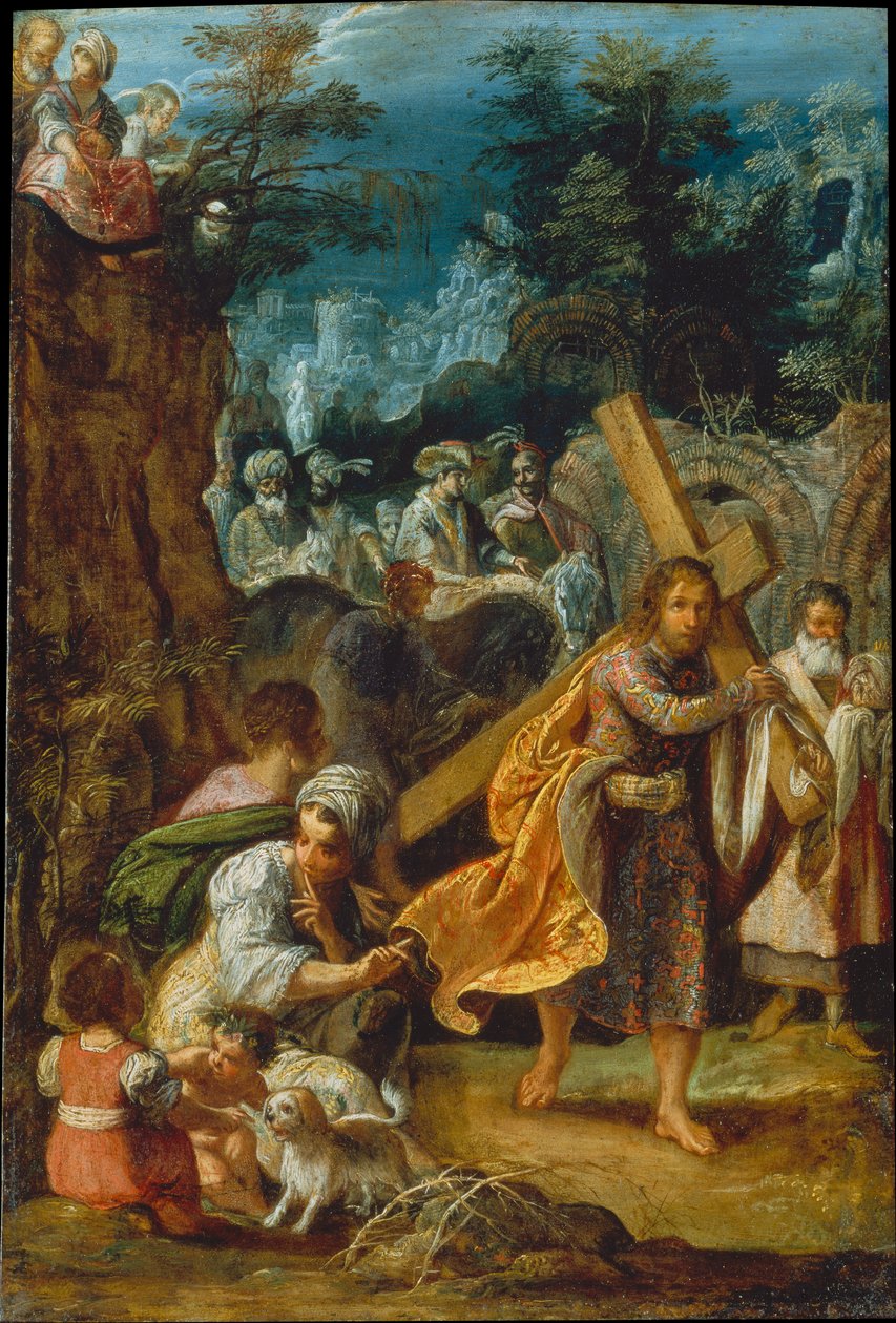 Der Frankfurter Altar der Erhöhung des wahren Kreuzes: Kaiser Heraklius