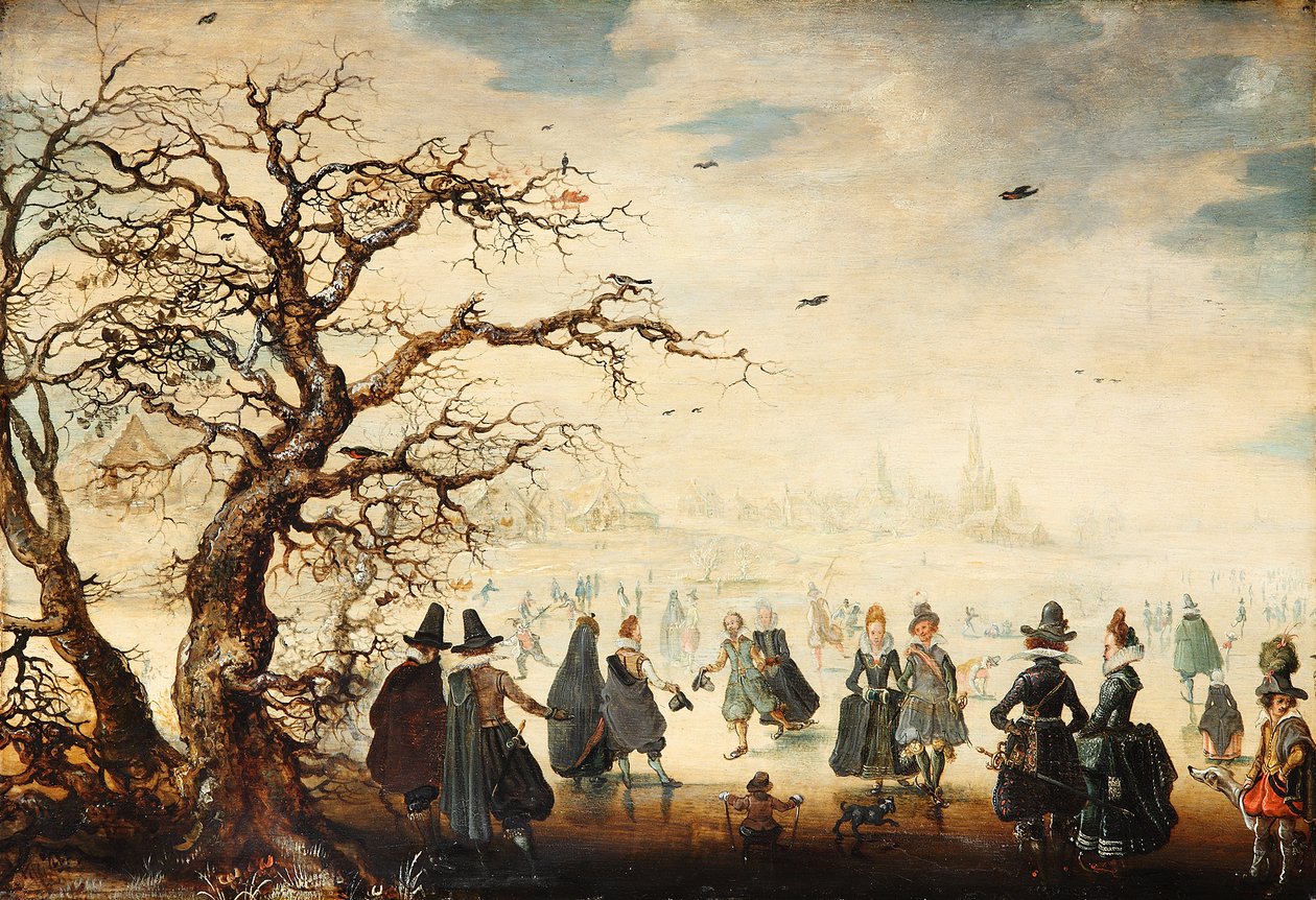 Wintervergnügen von Adam van Breen