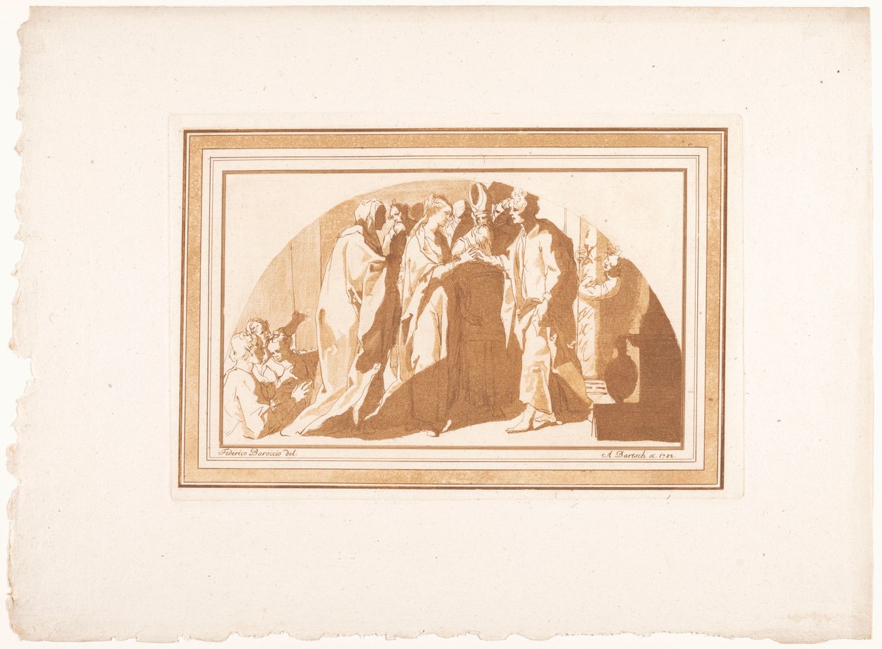 Hochzeit von Maria und Josef von Adam von Bartsch