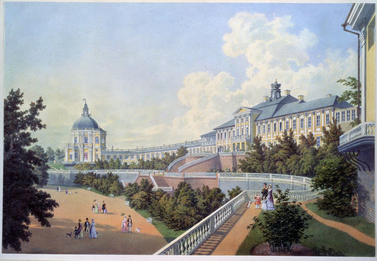 Der große Oranienbaum-Palast von Adolf Besemann