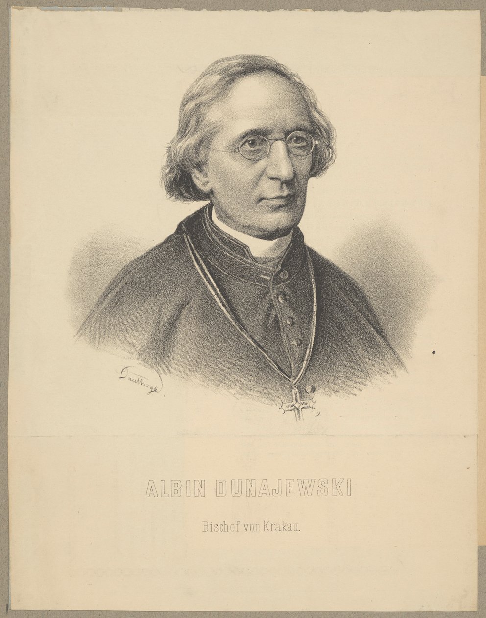 Albin Dunajewski (1817-1894), Bischof von Krakau von Adolf Dauthage