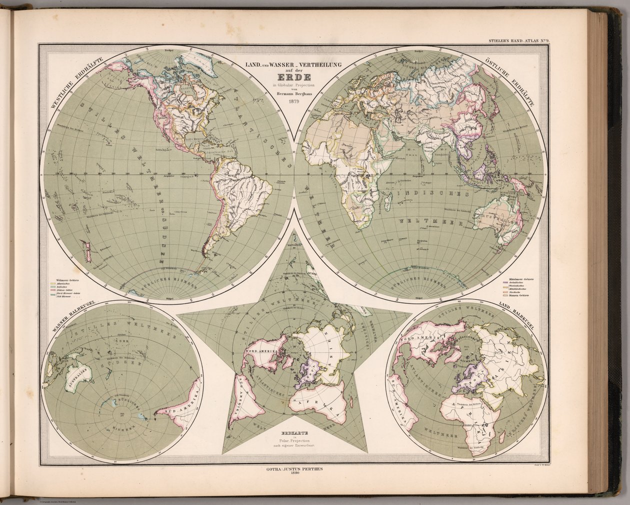 Handatlas über alle Teile der Erde und über das Weltgebäude (2761016) von Adolf Stieler