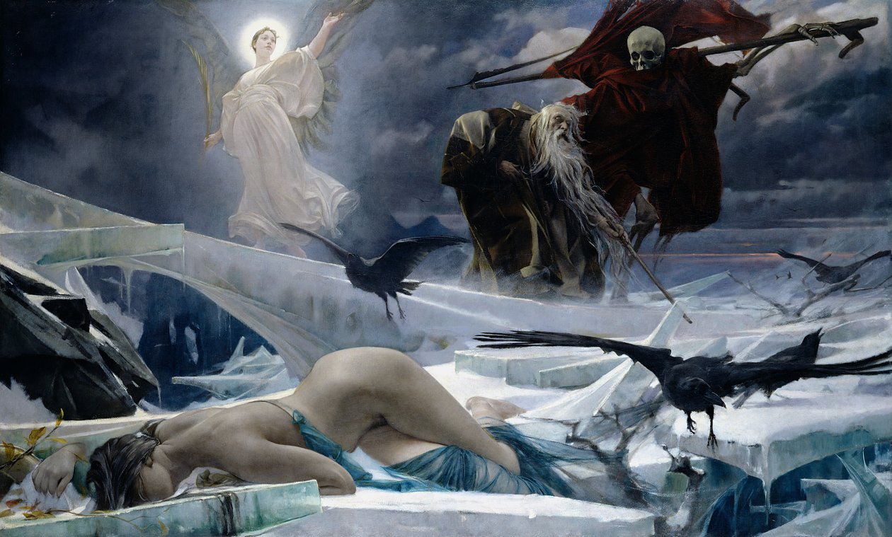 Ahasverus am Ende der Welt von Adolf Hiremy Hirschl